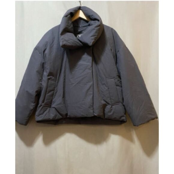 Zara Quilted Puffer Coat ZW CollectionSize M - Picture 5 of 5